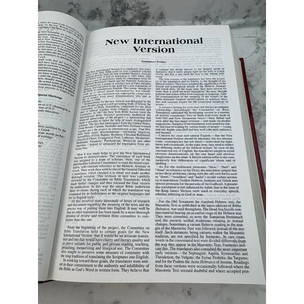 *Key Word Study Bible New International Version Red Letter Edition Red Leather